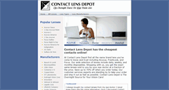 Desktop Screenshot of lensdepot.com